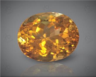 Yellow Citrine Natural Certified  9.21CTS-8457